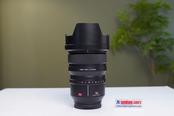 Ống kính Lumix 50mm F1.4 S PRO cũ (đã qua sử dụng - 98%)