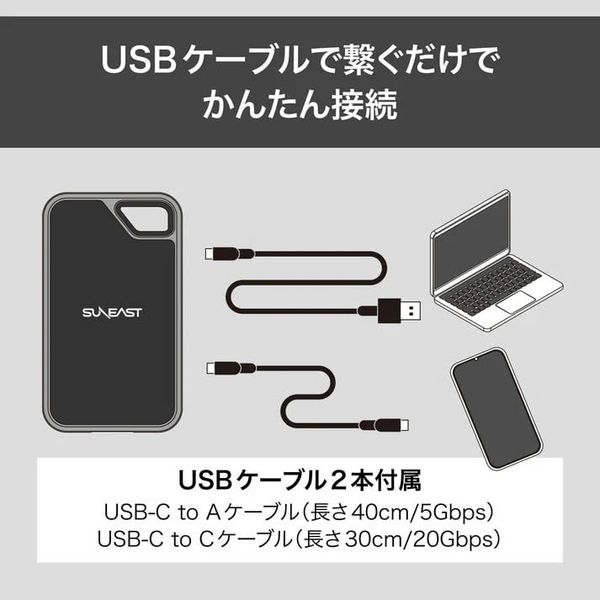 Ổ SSD Suneast Ultimate Pro USB3.2 Gen2x2 2000MB/s