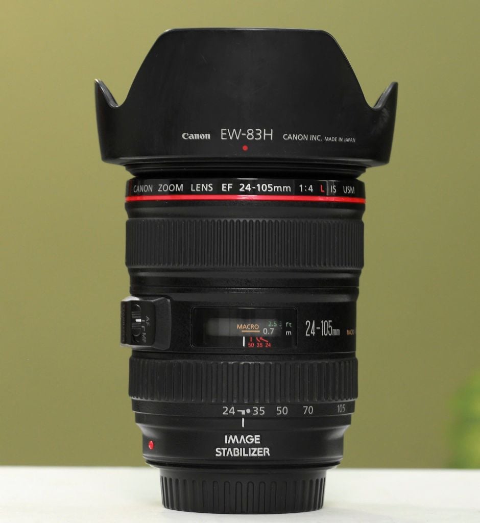 LENS CANON EF 24-105MM F4 L IS USM ( Qua sử dụng )