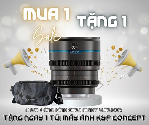 Ống kính Cine SIRUI Night Walker 35mm T1.2 for M4:3 - Chính hãng