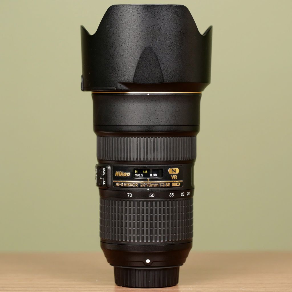 Lens Nikon 24-70mm F2.8E ED VR (qua sử dụng, độ mới 96% )