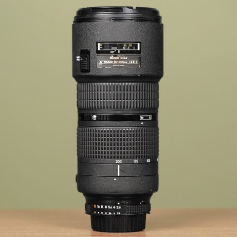 Lens Nikon 80-200mm F2.8 AF D ED iii Zoom xoay (QSD, 95%)
