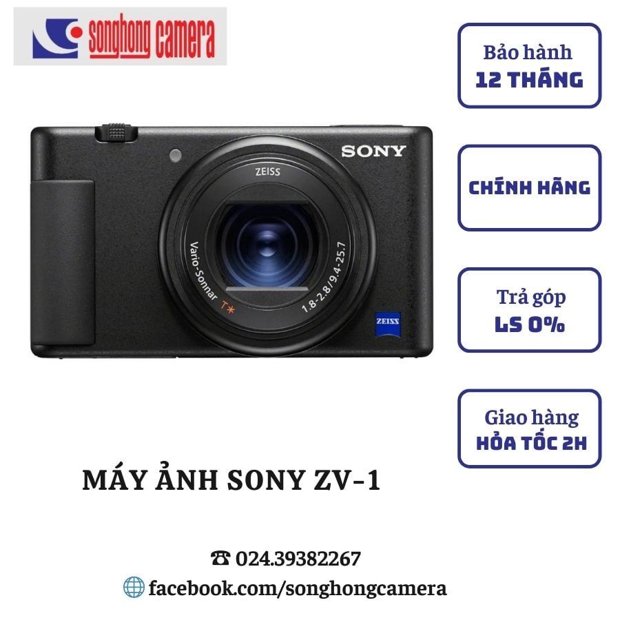 Máy ảnh Sony ZV-1 ( Mới 100%)