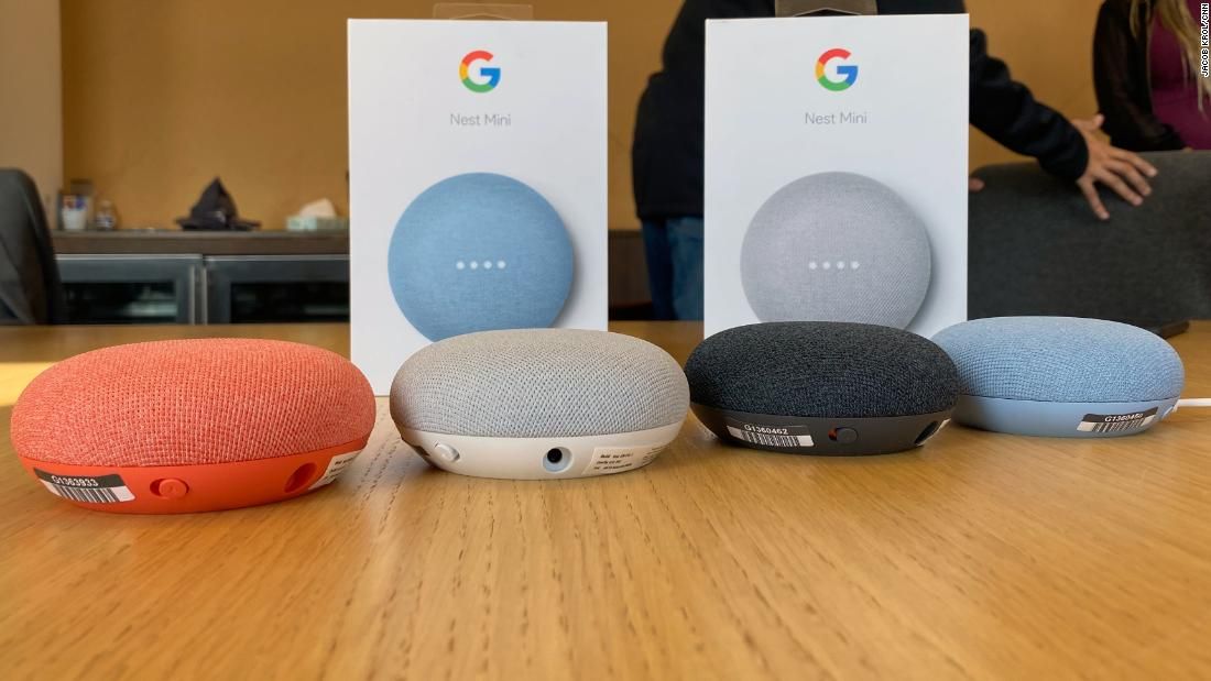  Google Nest Mini (thế hệ 2) Loa thông minh tích hợp trợ lý Google 