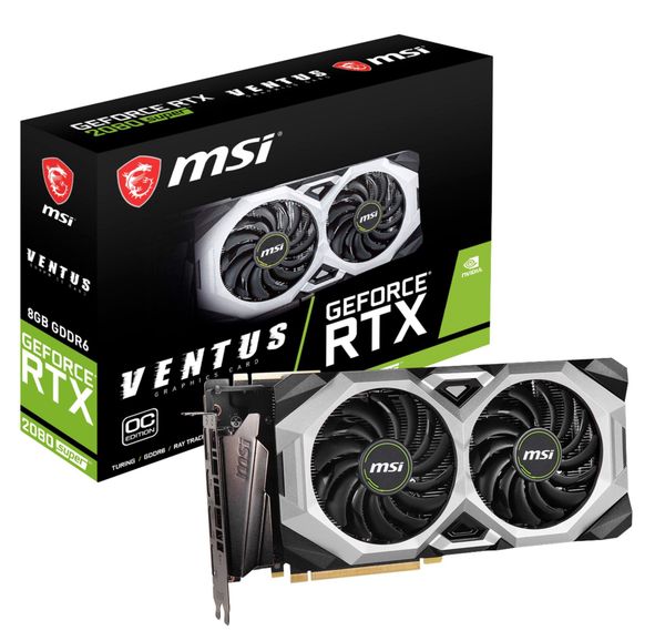  Card màn hình MSI GeForce RTX 2080 Super VENTUS XS OC 8GB GDDR6 