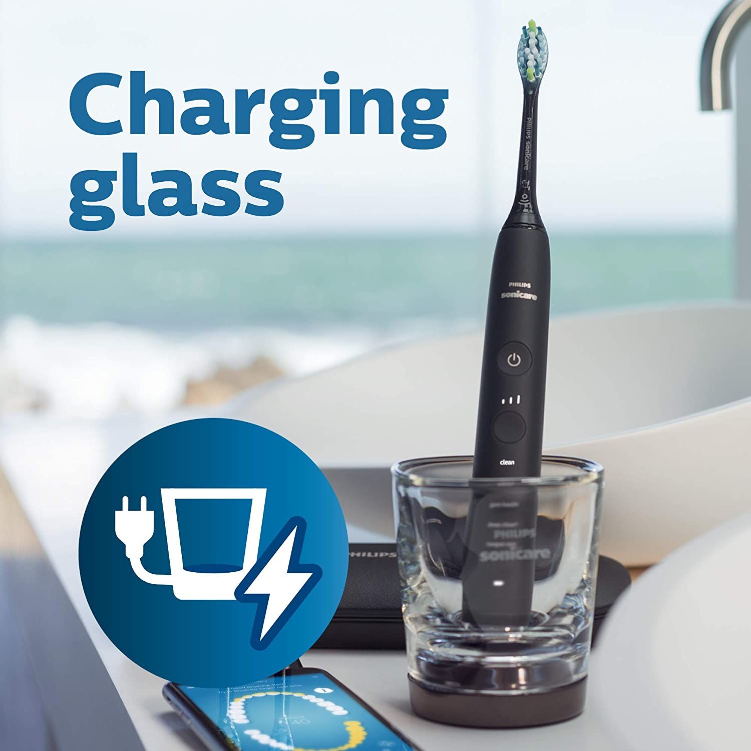  Bàn chải điện Philips Sonicare Diamondclean Smart 9300 