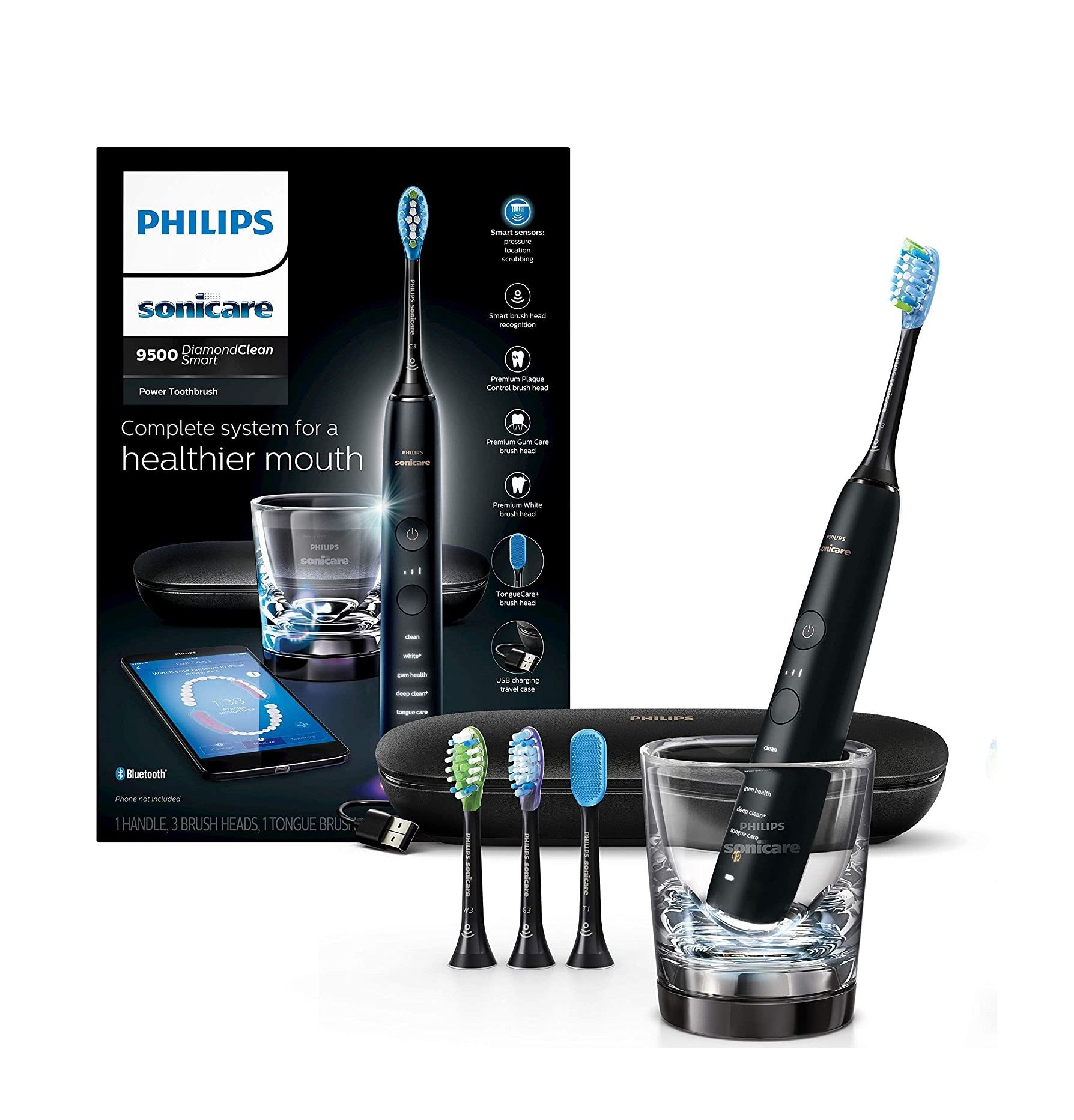  Bàn chải điện Philips Sonicare DiamondClean Smart 9500 