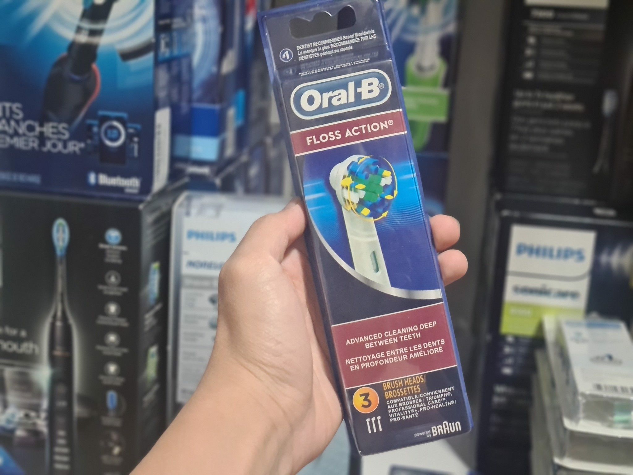  đầu bàn chải thay thế cho bàn chải oral-b 