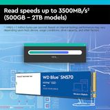  SSD WD Blue SN570 - M.2 2280 PCIe Gen3 x4 - 500GB 1TB 