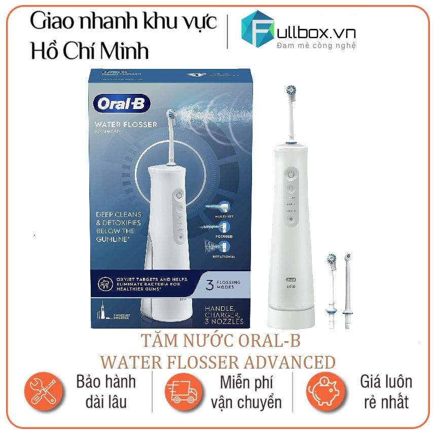  Tăm nước oral-b water flosser advanced 