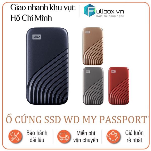  Ổ cứng di động SSD WD my passport 