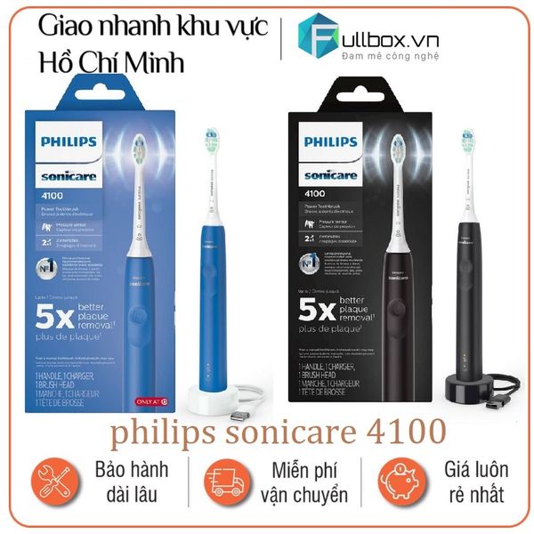  [CHÍNH HÃNG] Bàn chải điện Philips Sonicare 4100 