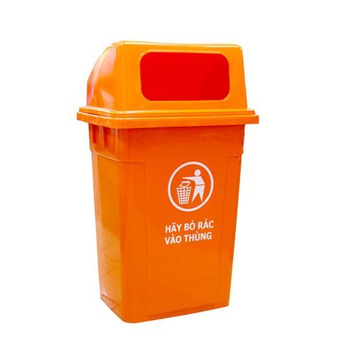  Thùng Rác Nhựa 90L HITA - Nắp Hở 