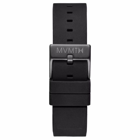 Dây Đeo Đồng Hồ MVMT 20mm Black Silicone - Modern Sport Series 