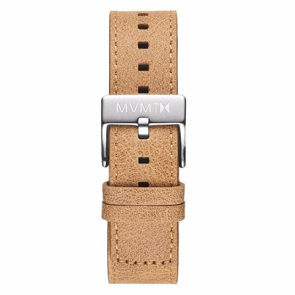 Dây Đeo Đồng Hồ MVMT 20mm Caramel Leather - Chrono 40 Series