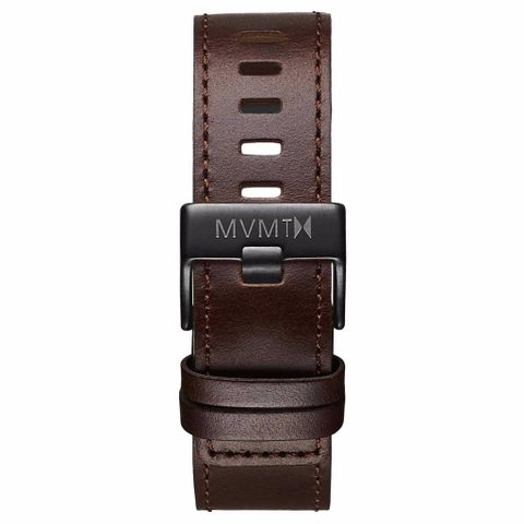 Dây Đeo Đồng Hồ MVMT 20mm Brown Leather - Chrono 40 Series 