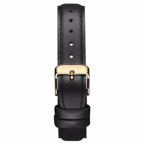 Dây Đeo Đồng Hồ MVMT 18mm Black Leather - Signature Series 