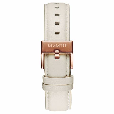 Dây Đeo Đồng Hồ MVMT 18mm Cream Leather - Boulevard Series 