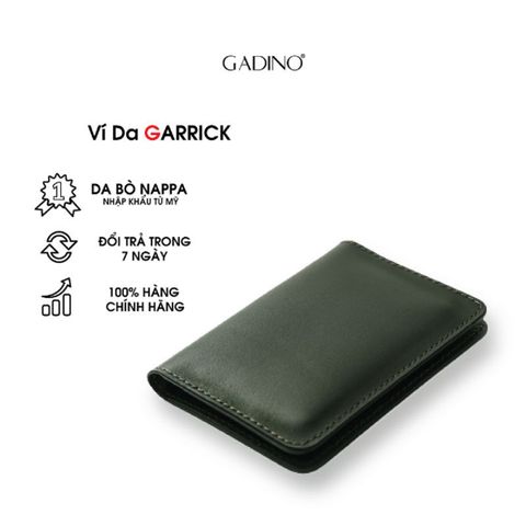 Ví Da Nappa GARRICK Kiểu Dáng Mini Trang Trọng Lịch Sự GADINO - G05