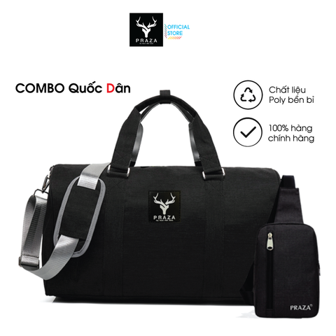 Combo Túi Du Lịch Cỡ Lớn & Túi Đeo Campus PRAZA - TX082DC095