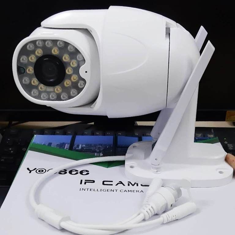 CAMERA WIFI APP YOOSEE NGOÀI TRỜI xoay 360 FULL HD 1080P - 2.0MP QUAY ĐÊM CÓ MÀU CHỐNG NƯỚC