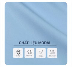 Áo sơ mi Nam tay dài Papka 1124 xanh