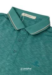 Áo nam Papka 1108 xanh ngọc vải cotton xược