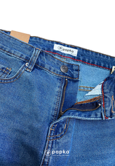 QUẦN SHORT JEANS NAM PAPKA 2031 XANH