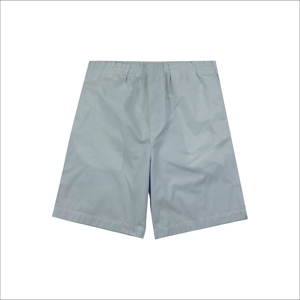 Quần cotton nam mặc nhà Papka 2002 trắng chấm bi