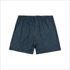 Quần cotton nam boxer mặc nhà Papka 2015 xanh đen caro