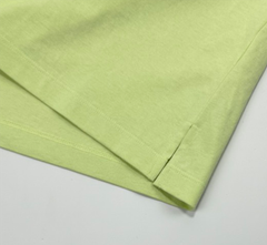 Áo Polo nữ 3055 xanh chuối chất cotton thoáng mát
