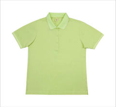 Áo Polo nữ 3055 xanh chuối chất cotton thoáng mát