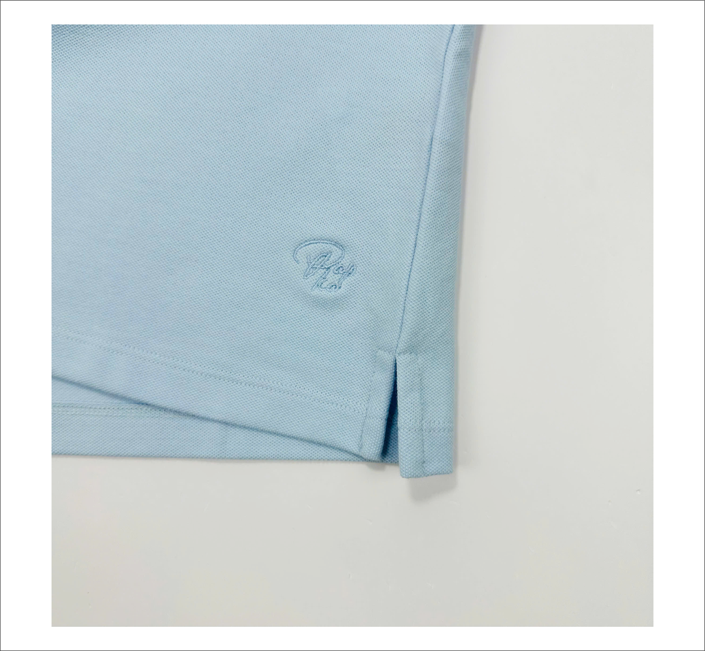 Áo Polo nữ 3055 xanh thun cotton cá sấu thoáng mát trẻ trung