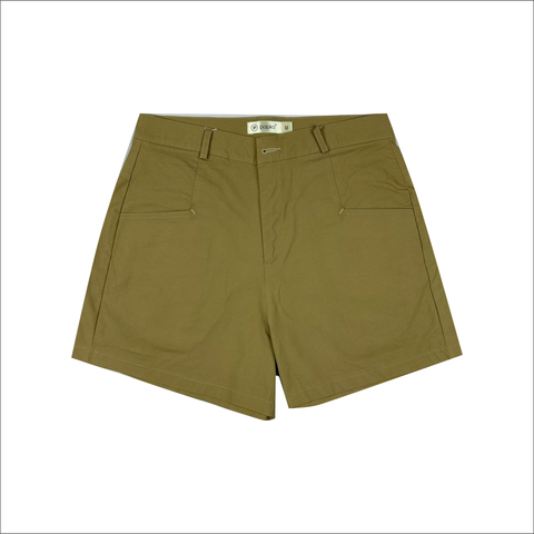 Quần short kaki nữ Papka 4063 vàng