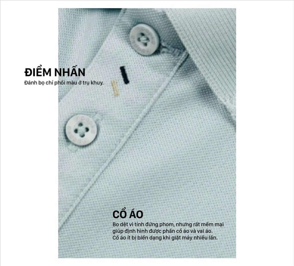 Áo Polo nam Papka 1121 xanh mint