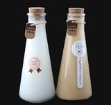 Chai thủy tinh nón nút bần 350ml