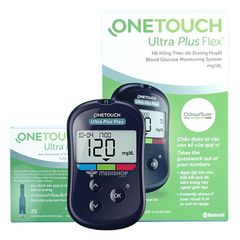 may do duong huyet onetouch ultra plus kem 25 que thu va 10 kim
