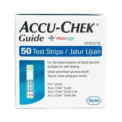 que thu duong huyet accu chek guide 50 test