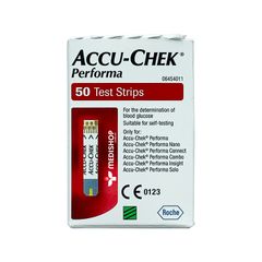 que thu duong huyet accu chek performa 50 test