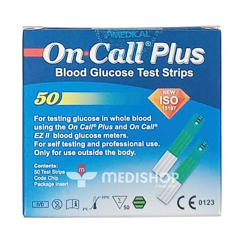 que thu duong huyet on call plus 50 test