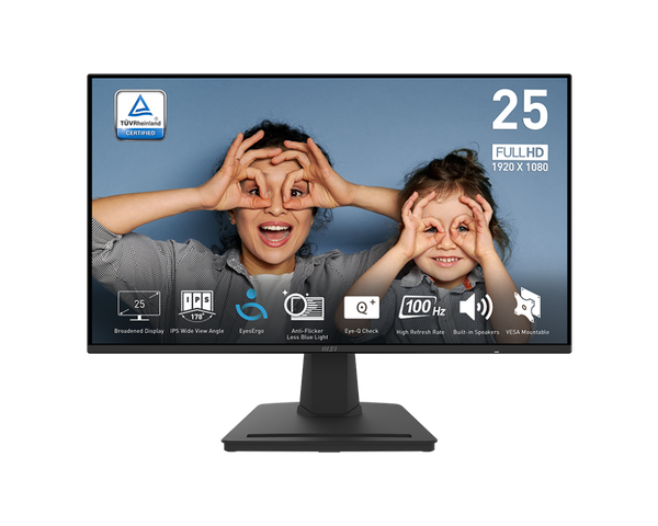 Màn hình MSI PRO MP252L | Full HD 1ms | 24.5" | FHD | IPS | 100Hz