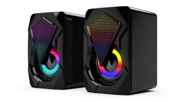 Loa VI TÍNH 2.0 E1046 MINI ĐỔI MÀU