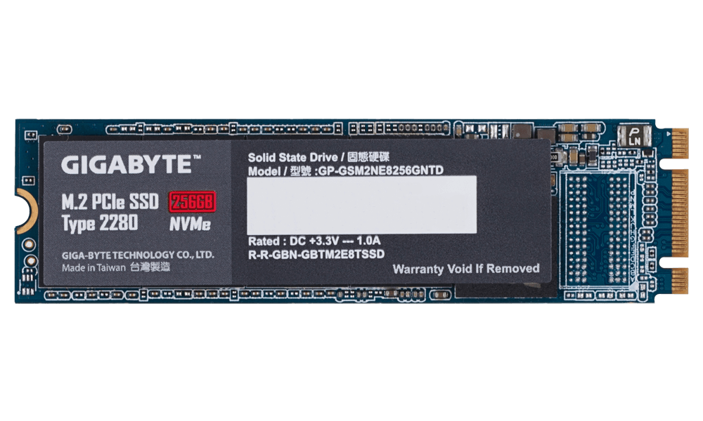 SSD SSD GIGABYTE 2280 PCI-Express 3.0 x4 GP- | 256GB | NVMe Gen3