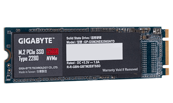 SSD SSD GIGABYTE 2280 PCI-Express 3.0 x4 GP- | 256GB | NVMe Gen3