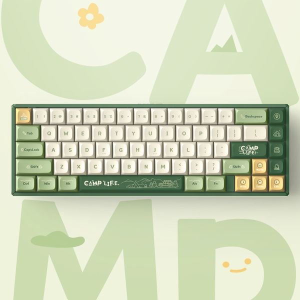 Bàn phím Cơ IQUNIX F65 Camping Mechanical Keyboard