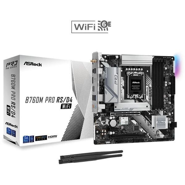 Mainboard ASRock Pc B760M PRO Rs/D4 | B760 | Socket 1700