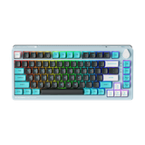 Bàn phím Machenike K600T-B8 Grey Blue Tri-Mode