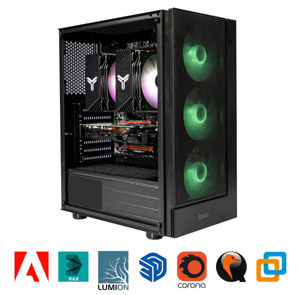 MTBDL SEVER XEON X99 E5 2680 V3 DUAL  RAM 64GB  SSD 512GB  VGA RX 580 8GB PSU 650W