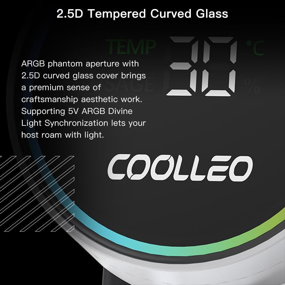 Tản nước CPU COOLLEO ICE FAIRY DIG | 360mm
