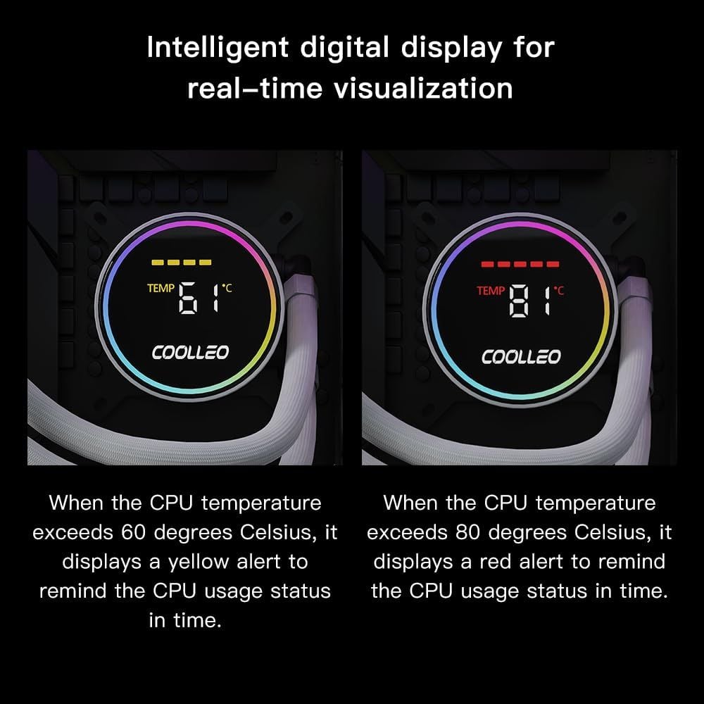 Tản nước CPU COOLLEO ICE FAIRY DIG | 360mm